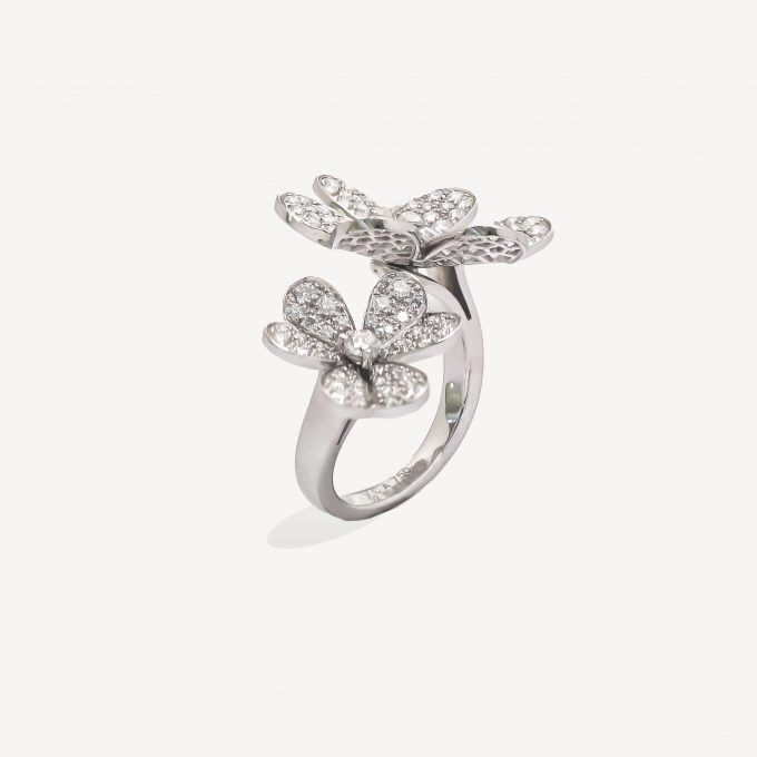 Used Entre les doigts Frivole Van Cleef & Arpels ring: Authenticated Jewel