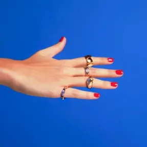 bagues d'occasion en or jaune Louis Vuitton et Cartier