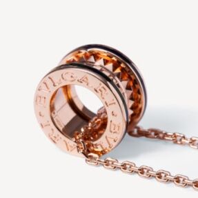 Authentic second hand B.Zero1 Bulgari pendant - iconic Bulgari jewellery