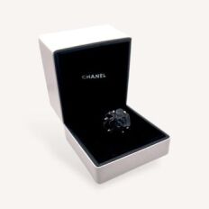 Authentic second hand Camelia Chanel ring