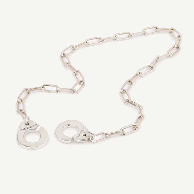 Authentic second-hand Dinh Van handcuffs necklace