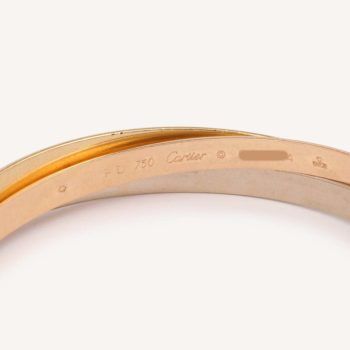 Authenticated pre-owned Trinity Cartier bracelet