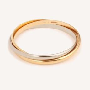 Authenticated pre-owned Trinity Cartier bracelet