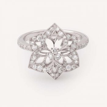 Bague Pensées de diamants Boucheron d'occasion authentifié