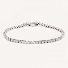 Authenticated second-hand tennis bracelet