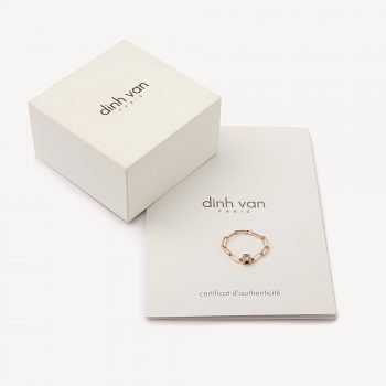 Bague Le Cube Diamant Dinh Van d'occasion authentifié