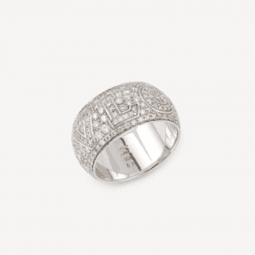 Second hand Bulgari Monologo ring : Authentic jewel