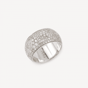 Second hand Bulgari Monologo ring : Authentic jewel