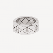 Second Hand Chanel Matelassée Ring : Authenticated Jewel