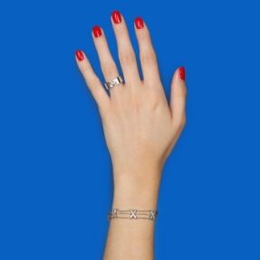 Bague et Bracelet Lien Chaumet d'occasion