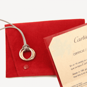 Pre-owned Trinity Cartier necklace : Authenticated jewel