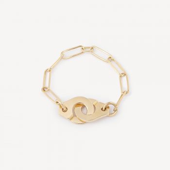 Second hand Dinh Van Handcuffs ring : Authenticated jewel