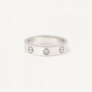Second hand Love Cartier ring : Authenticated jewel - Alliance Love