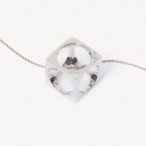 Collier Le Pavé Dinh Van d'occasion : Bijou authentifié