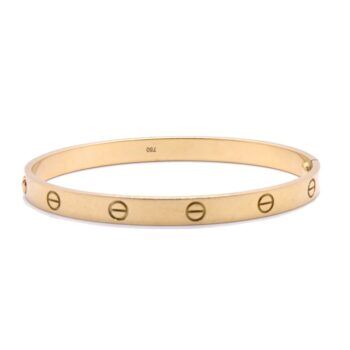 Second hand Love Cartier bracelet : Authenticated Jewel