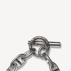 Used GM Hermes anchor chain bracelet : Authenticated jewel