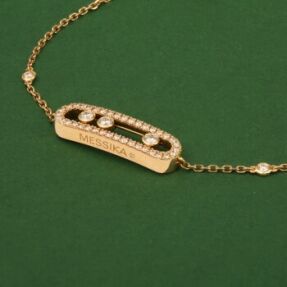 Bracelet Baby Move Pavé Messika d'occasion : Bijou authentifié