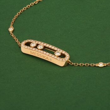 Bracelet Baby Move Pavé Messika d'occasion : Bijou authentifié