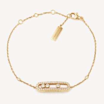 Bracelet Baby Move Pavé Messika d'occasion : Bijou authentifié