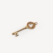 Pendentif Clé Trèfle Tiffany & Co d'occasion : Bijou authentifié