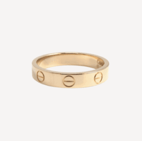 Bague Love Cartier PM d'occasion : Bijou authentifié
