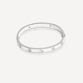 Bracelet Love 4 diamants Cartier d'occasion : Bijou authentifié