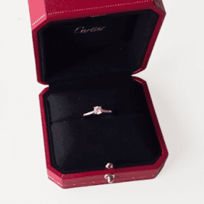 Solitaire 1895 Diamant Cartier d'occasion : Bijou authentifié