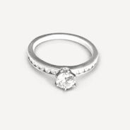Solitaire Channel Setting Tiffany & Co d'occasion : Bijou authentifié