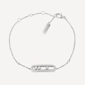 Bracelet Baby Move Pavé Messika d'occasion : Bijou authentifié