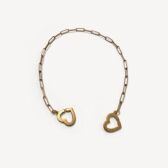 Bracelet Double coeur Dinh Van d'occasion : Bijou authentifié