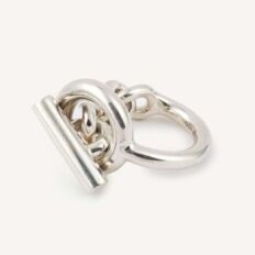 Bague Croisette GM Hermes d'occasion : Bijou authentifié