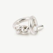 Bague Croisette GM Hermes d'occasion : Bijou authentifié