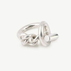 Bague Croisette GM Hermes d'occasion : Bijou authentifié