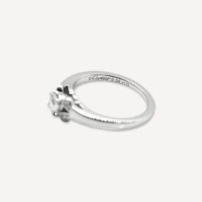 Solitaire Ballerine Cartier d'occasion : Bijou authentifié