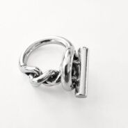 Bague Croisette GM Hermes d'occasion : Bijou authentifié