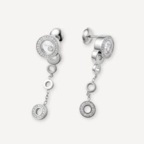 Boucles d'oreilles Happy Diamonds Bubbles Chopard d'occasion : Bijou authentifié
