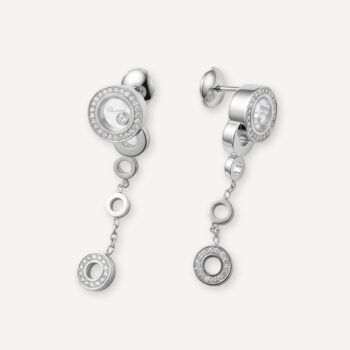 Boucles d'oreilles Happy Diamonds Bubbles Chopard d'occasion : Bijou authentifié