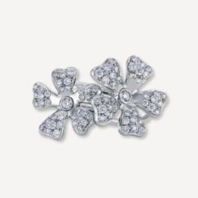 Bague Double Wildflower De Beers d'occasion : Bijou authentifié