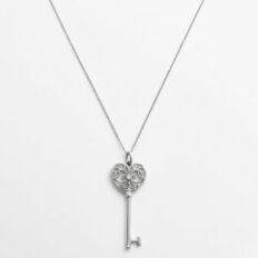 Pendentif Clé Cœur Enchanté Tiffany & Co d'occasion : Bijou authentifié
