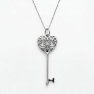 Pendentif Clé Cœur Enchanté Tiffany & Co d'occasion : Bijou authentifié