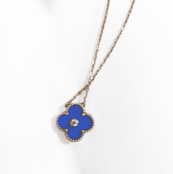 Collier Vintage Alhambra 1 motif (Edition Limitée 2019) Van Cleef & Arpels d'occasion : Bijou authentifié