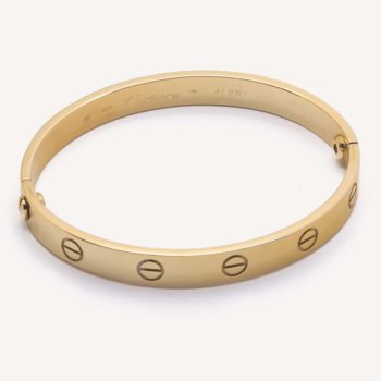 Used Love Cartier bracelet authenticated