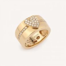 Authentic second hand Mauboussin Heart ring - Second hand engagement ring