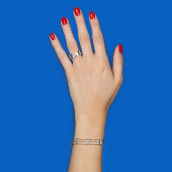 Used Chaumet Lien ring and bracelet