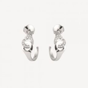 Handcuffs earrings Dinh Van : Authenticated jewel