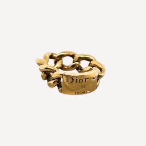 Bague Couture Gourmette MM Dior d'occasion : Bijou authentifié