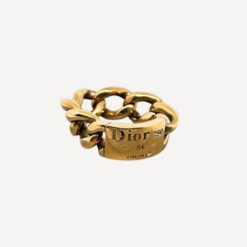 Bague Couture Gourmette MM Dior d'occasion : Bijou authentifié