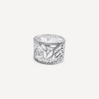 Bague Chanel Camélia Fil GM Chanel d'occasion : Bijou authentifié