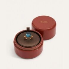 Bague Nudo Maxi Topaze Blue London Pomellato d'occasion : Bijou authentifié