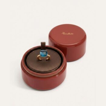 Bague Nudo Maxi Topaze Blue London Pomellato d'occasion : Bijou authentifié